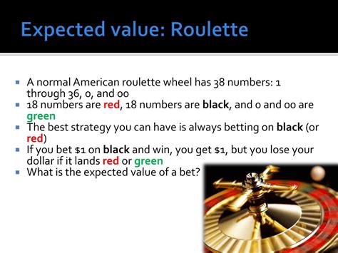 expected value roulette|Iba pa.